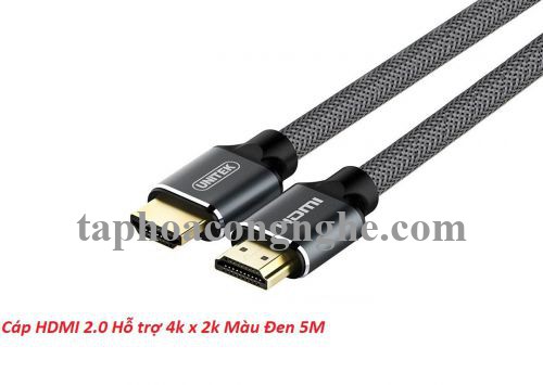 Unitek 25967 Y-C140V 5M Màu Đen Cáp Hdmi 2.0 30025967